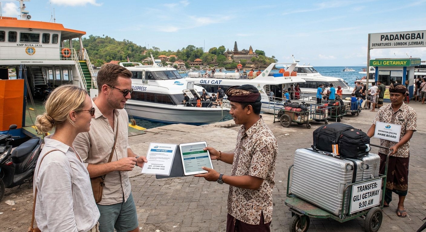 Local driver for harbour transfer